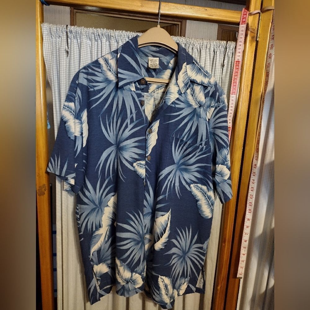 Vintage silk Hawaiian shirt